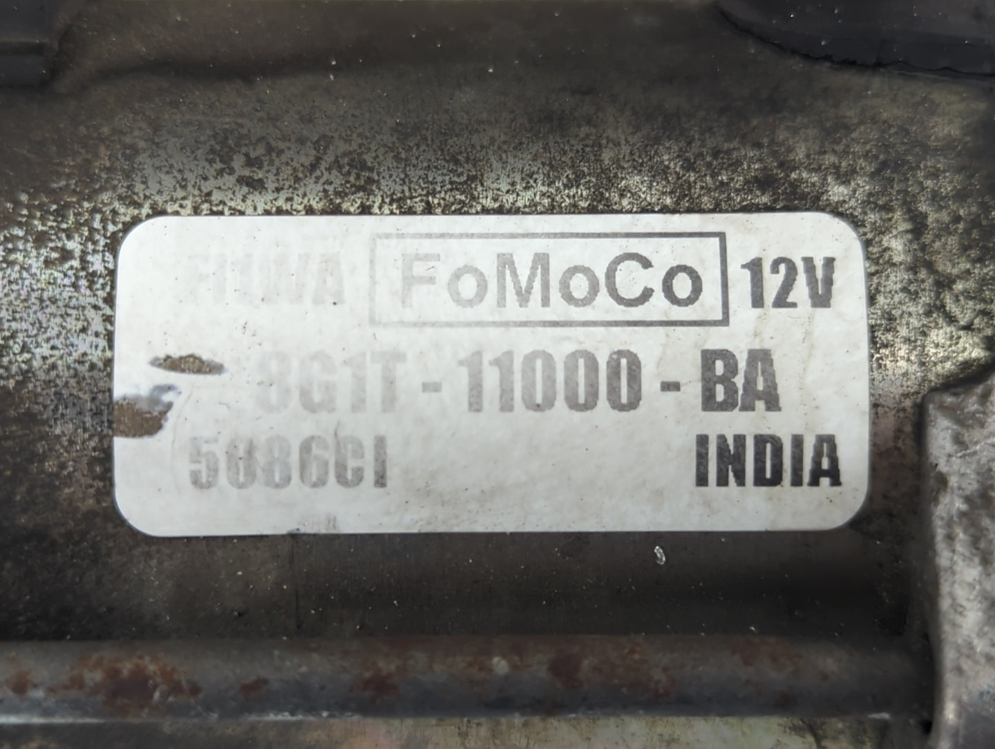 2011-2019 Ford Explorer Car Starter Motor Solenoid OEM P/N:8G1T-11000-BA Fits OEM Used Auto Parts - Oemusedautoparts1.com