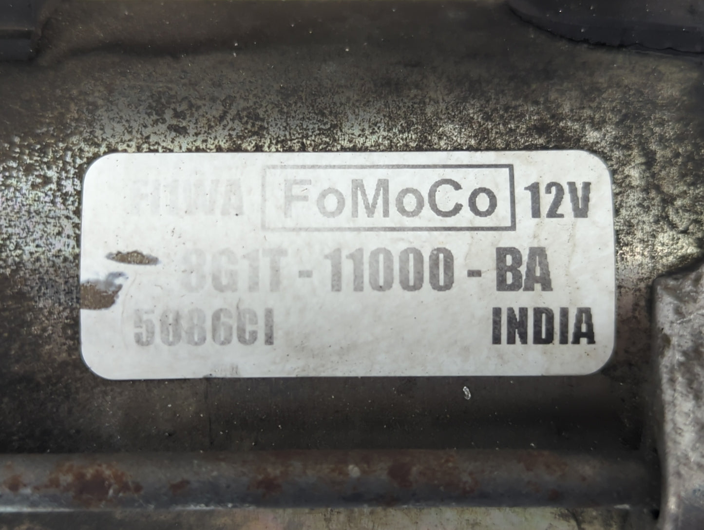 2011-2019 Ford Explorer Car Starter Motor Solenoid OEM P/N:8G1T-11000-BA Fits OEM Used Auto Parts - Oemusedautoparts1.com