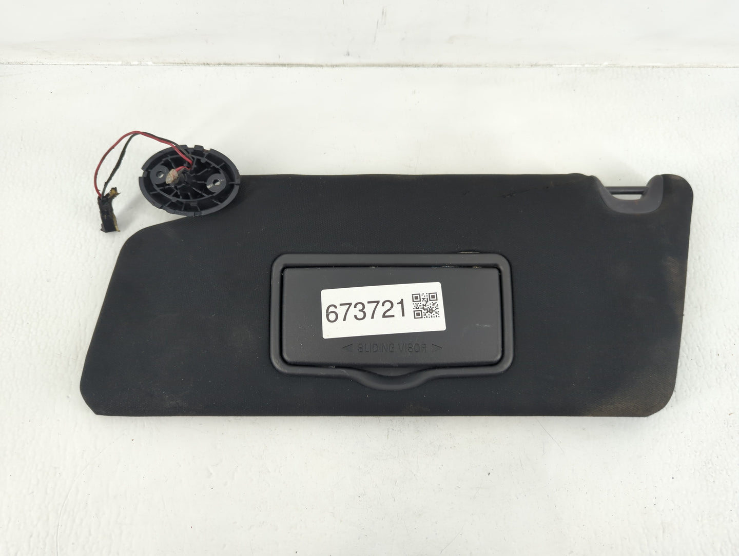 2016 Ford Explorer Sun Visor Shade Replacement Driver Left Mirror Fits OEM Used Auto Parts - Oemusedautoparts1.com