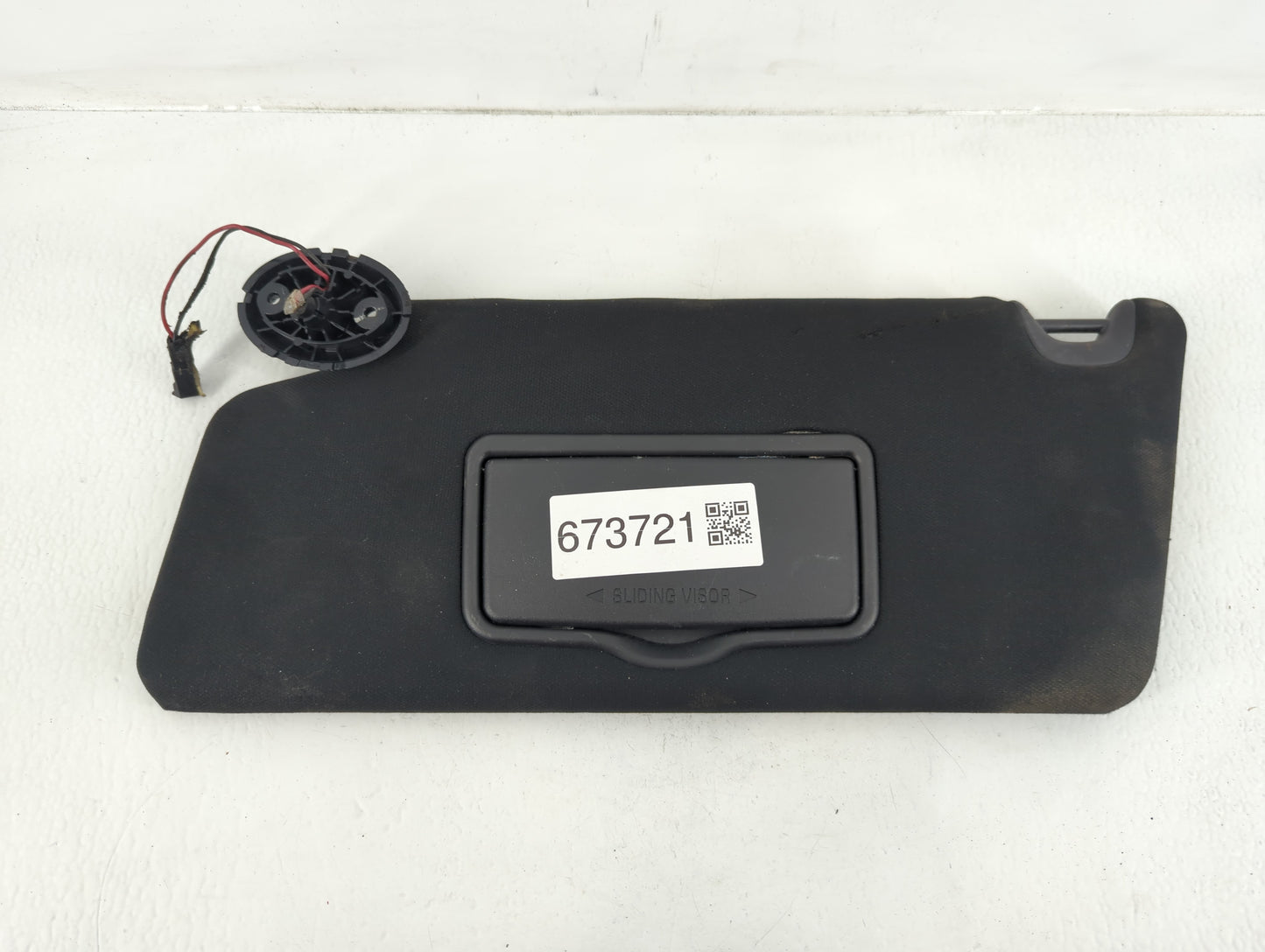 2016 Ford Explorer Sun Visor Shade Replacement Driver Left Mirror Fits OEM Used Auto Parts - Oemusedautoparts1.com