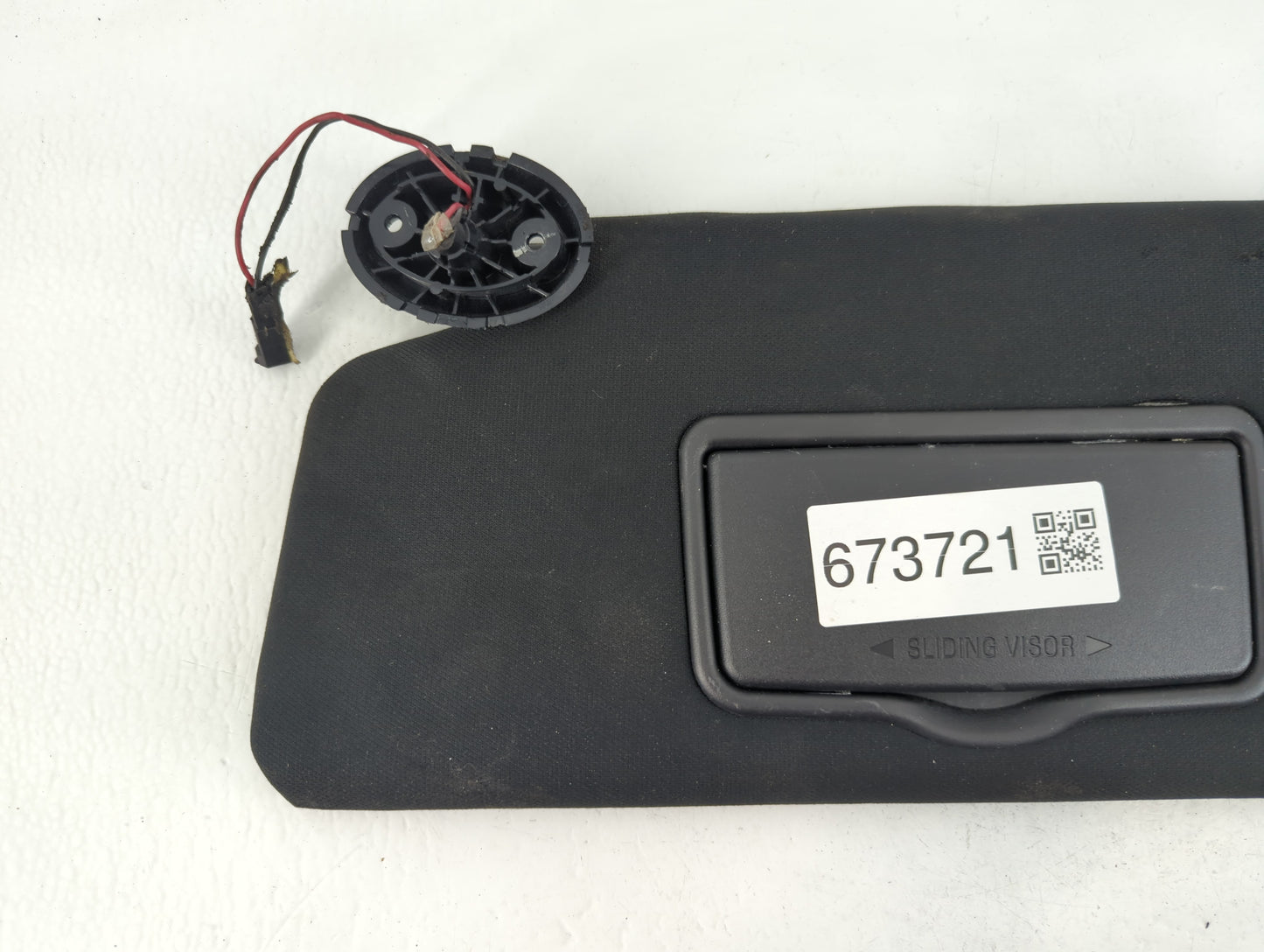 2016 Ford Explorer Sun Visor Shade Replacement Driver Left Mirror Fits OEM Used Auto Parts - Oemusedautoparts1.com