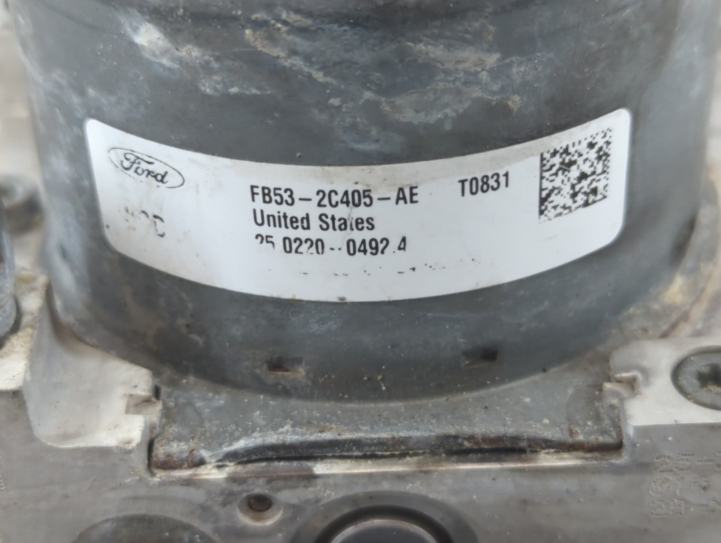 2016 Ford Explorer ABS Pump Control Module Replacement P/N:FB53-2C405-AE Fits OEM Used Auto Parts - Oemusedautoparts1.com
