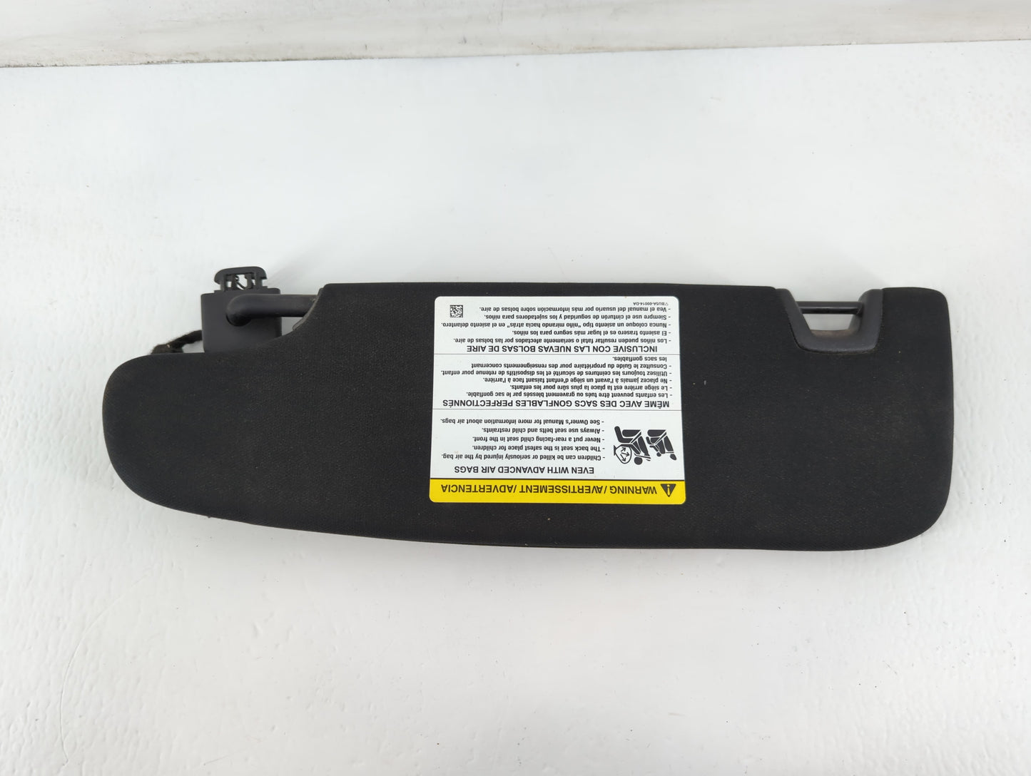 2016 Ford Explorer Sun Visor Shade Replacement Passenger Right Mirror Fits OEM Used Auto Parts - Oemusedautoparts1.com