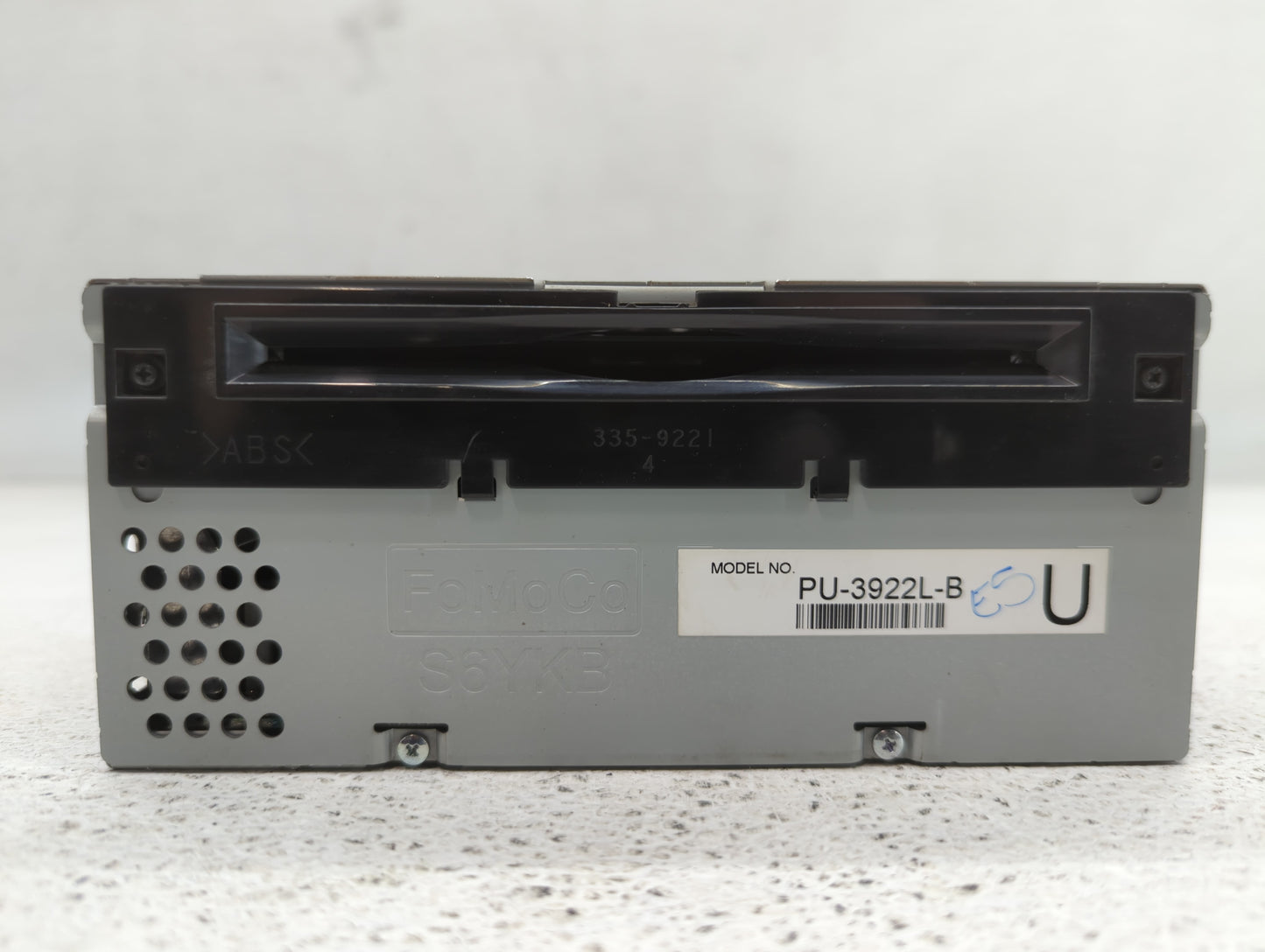2016-2017 Ford Explorer Radio AM FM Cd Player Receiver Replacement P/N:GB5T-19C107-BG GB5T-19C107-BF Fits Fits 2016 2017 OEM