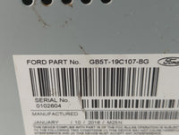2016-2017 Ford Explorer Radio AM FM Cd Player Receiver Replacement P/N:GB5T-19C107-BG Fits Fits 2016 2017 OEM Used Auto Part