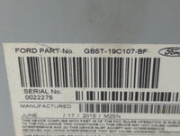 2016-2017 Ford Explorer Radio AM FM Cd Player Receiver Replacement P/N:GB5T-19C107-BF Fits Fits 2016 2017 OEM Used Auto Part