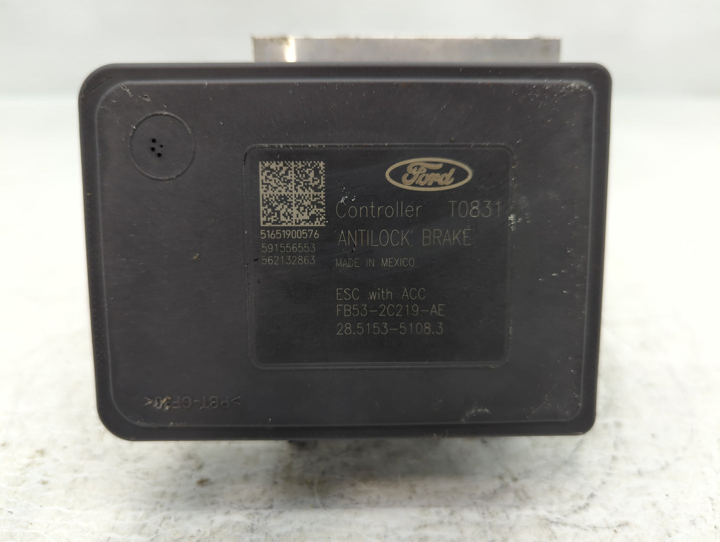 2016 Ford Explorer ABS Pump Control Module Replacement P/N:FB53-2C405-AF Fits OEM Used Auto Parts - Oemusedautoparts1.com