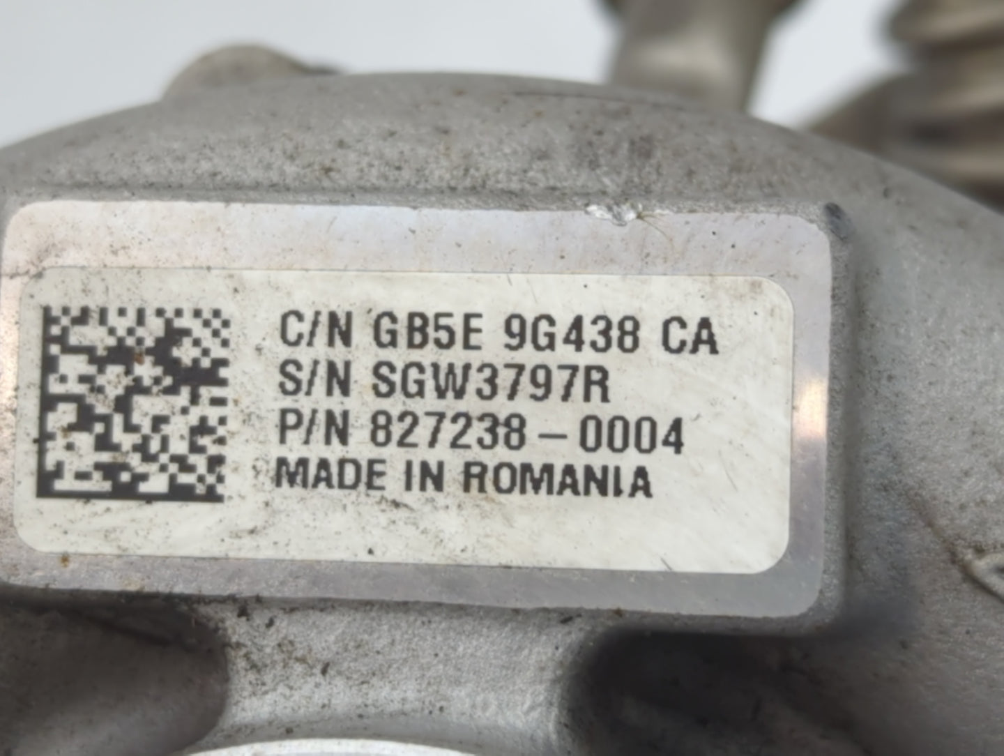 2016 Ford Explorer Turbocharger Turbo Charger Super Charger Supercharger 805312 - Oemusedautoparts1.com