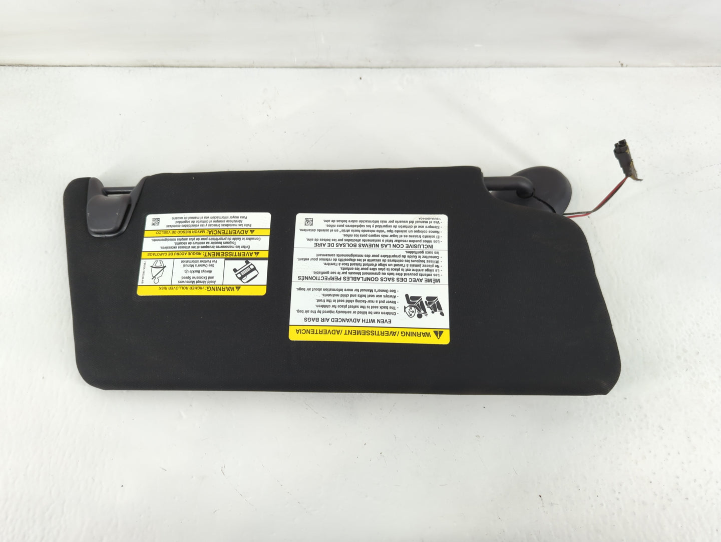 2016 Ford Explorer Sun Visor Shade Replacement Driver Left Mirror Fits OEM Used Auto Parts - Oemusedautoparts1.com