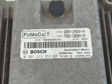 2016-2019 Ford Explorer PCM Engine Control Computer ECU ECM PCU OEM P/N:GB5A-12A650-YA Fits Fits 2015 2016 2017 2018 2019 OEM Used Auto Parts