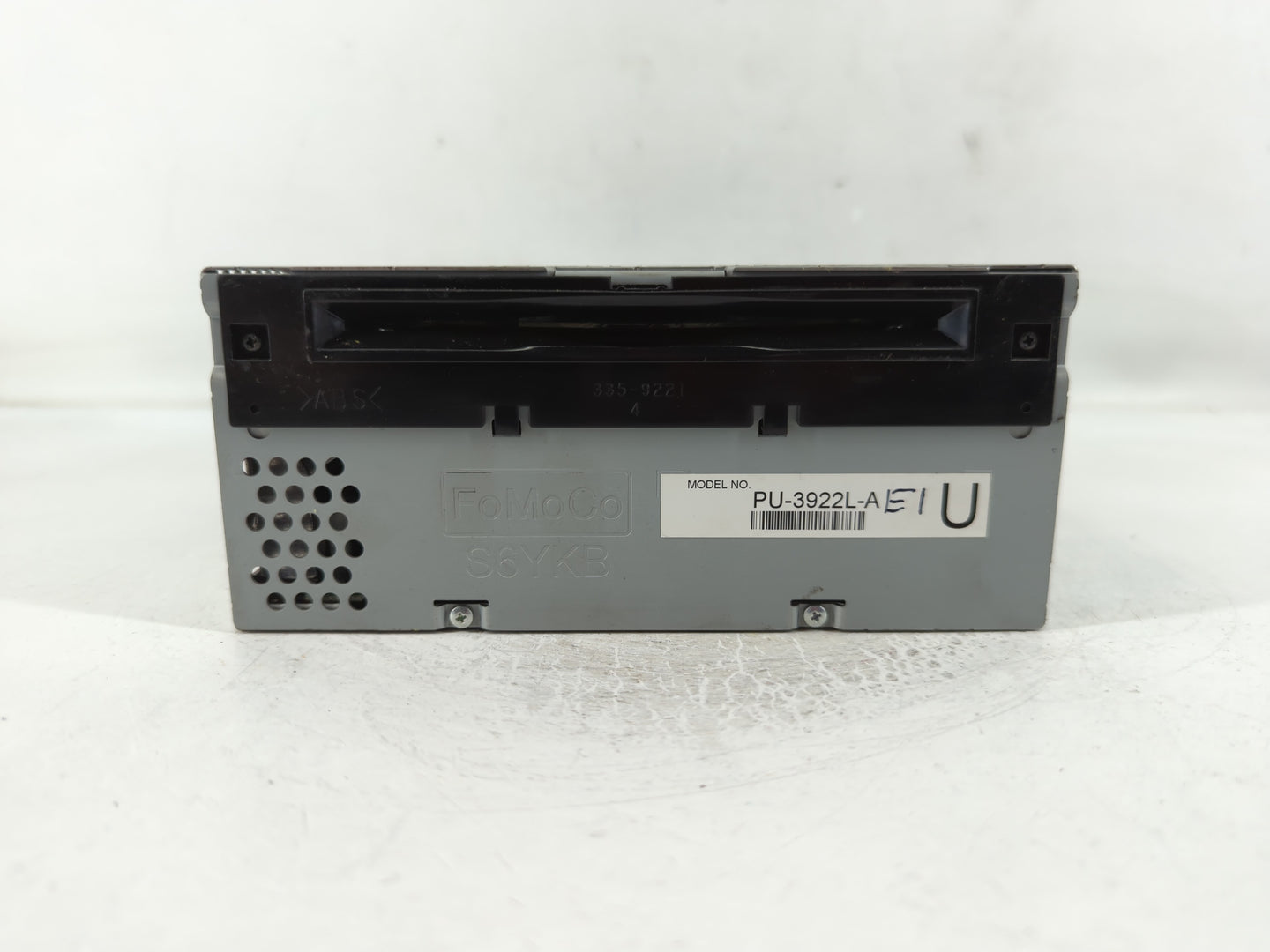 2016-2017 Ford Explorer Radio AM FM Cd Player Receiver Replacement P/N:GB5T-19C107-BF Fits Fits 2016 2017 OEM Used Auto Part