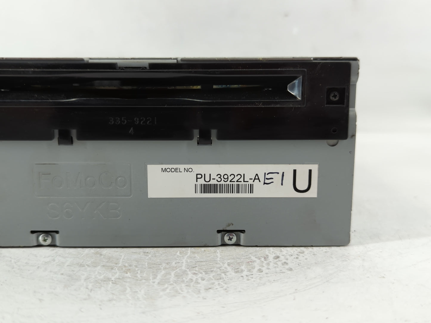 2016-2017 Ford Explorer Radio AM FM Cd Player Receiver Replacement P/N:GB5T-19C107-BF Fits Fits 2016 2017 OEM Used Auto Part