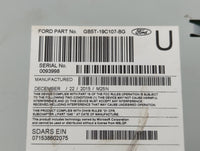 2016-2017 Ford Explorer Radio AM FM Cd Player Receiver Replacement P/N:HB5T-19C107-BG Fits Fits 2016 2017 OEM Used Auto Part