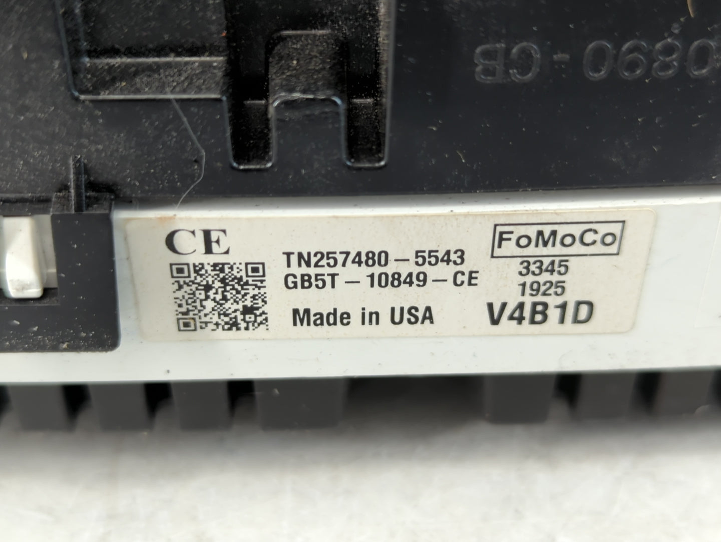 2016 Ford Explorer Instrument Cluster Speedometer Gauges P/N:TN257480-5543 GB5T-10849-CE Fits OEM Used Auto Parts - Oemuseda