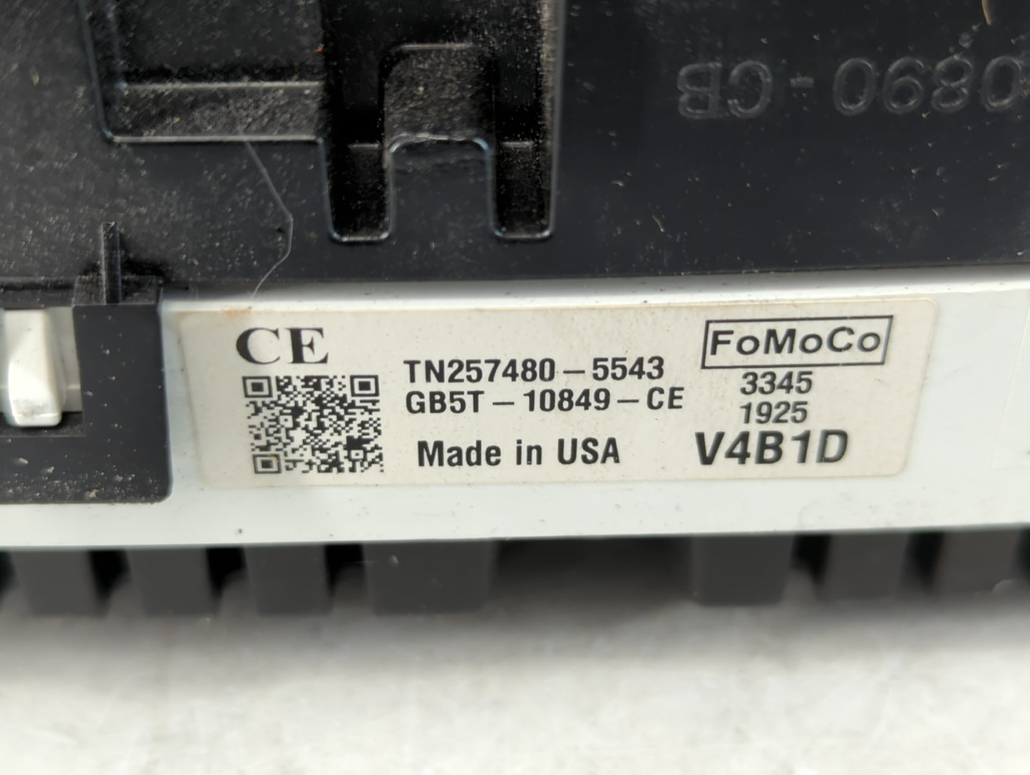 2016 Ford Explorer Instrument Cluster Speedometer Gauges P/N:TN257480-5543 GB5T-10849-CE Fits OEM Used Auto Parts - Oemuseda