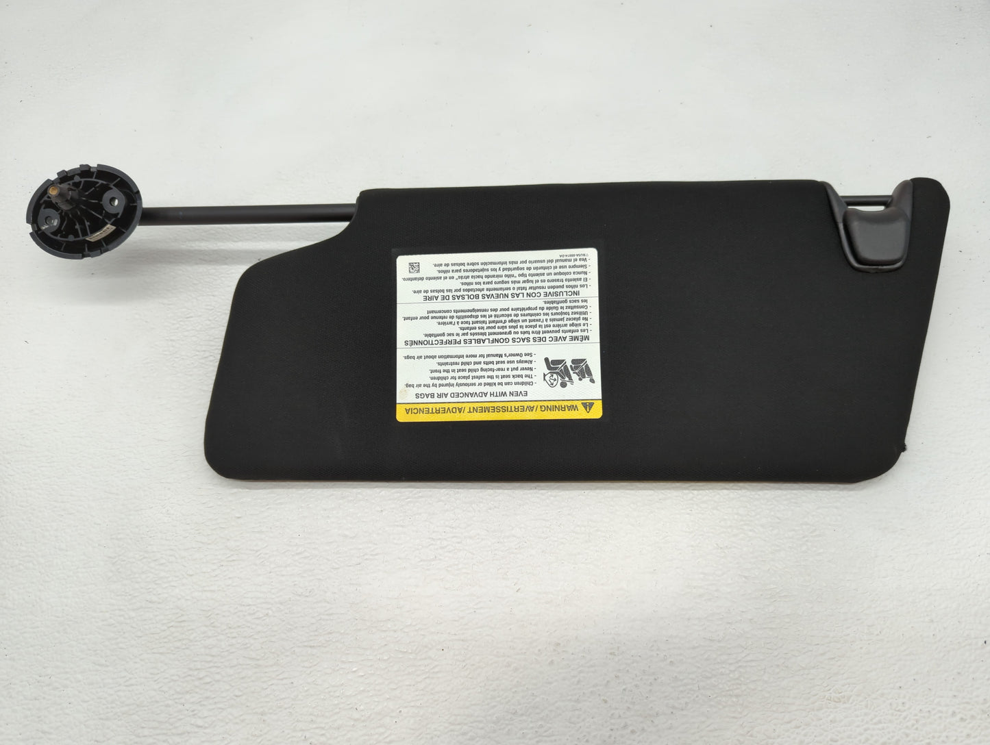 2016 Ford Explorer Sun Visor Shade Replacement Passenger Right Mirror Fits OEM Used Auto Parts - Oemusedautoparts1.com