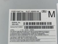 2015-2017 Ford F-150 Radio AM FM Cd Player Receiver Replacement P/N:FL3T-18D832-BG Fits Fits 2015 2016 2017 OEM Used Auto Pa