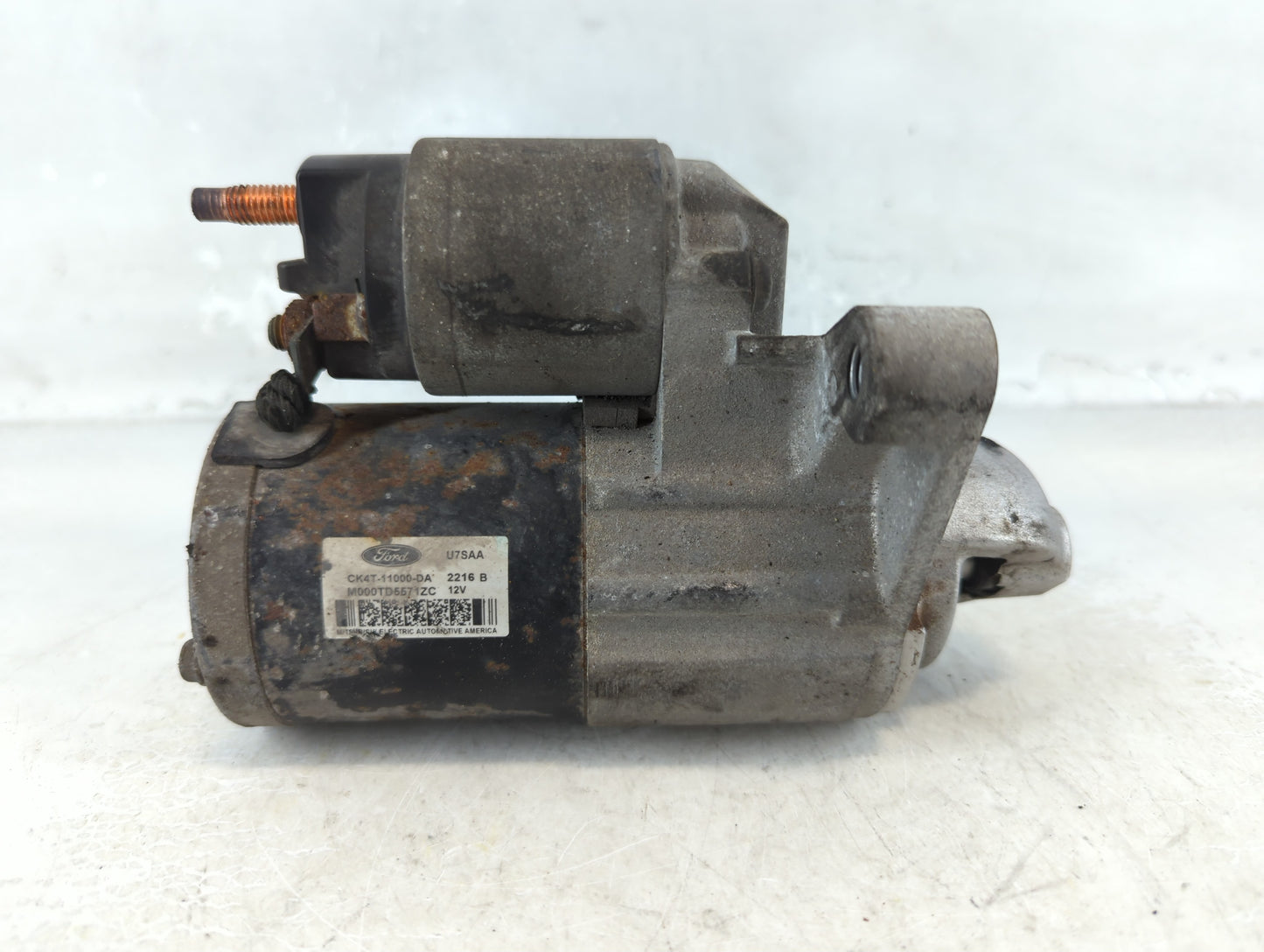 2015-2017 Ford F-150 Car Starter Motor Solenoid OEM P/N:M000TD5571ZC CK4T-11000-DA Fits Fits 2015 2016 2017 2018 2019 2020 O