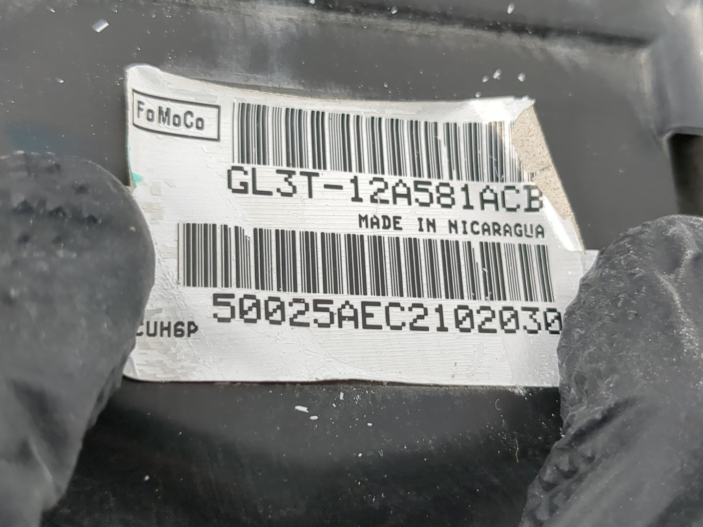 2016 Ford F-150 Fusebox Fuse Box Panel Relay Module P/N:GL3T-12A581 ACB Fits OEM Used Auto Parts - Oemusedautoparts1.com