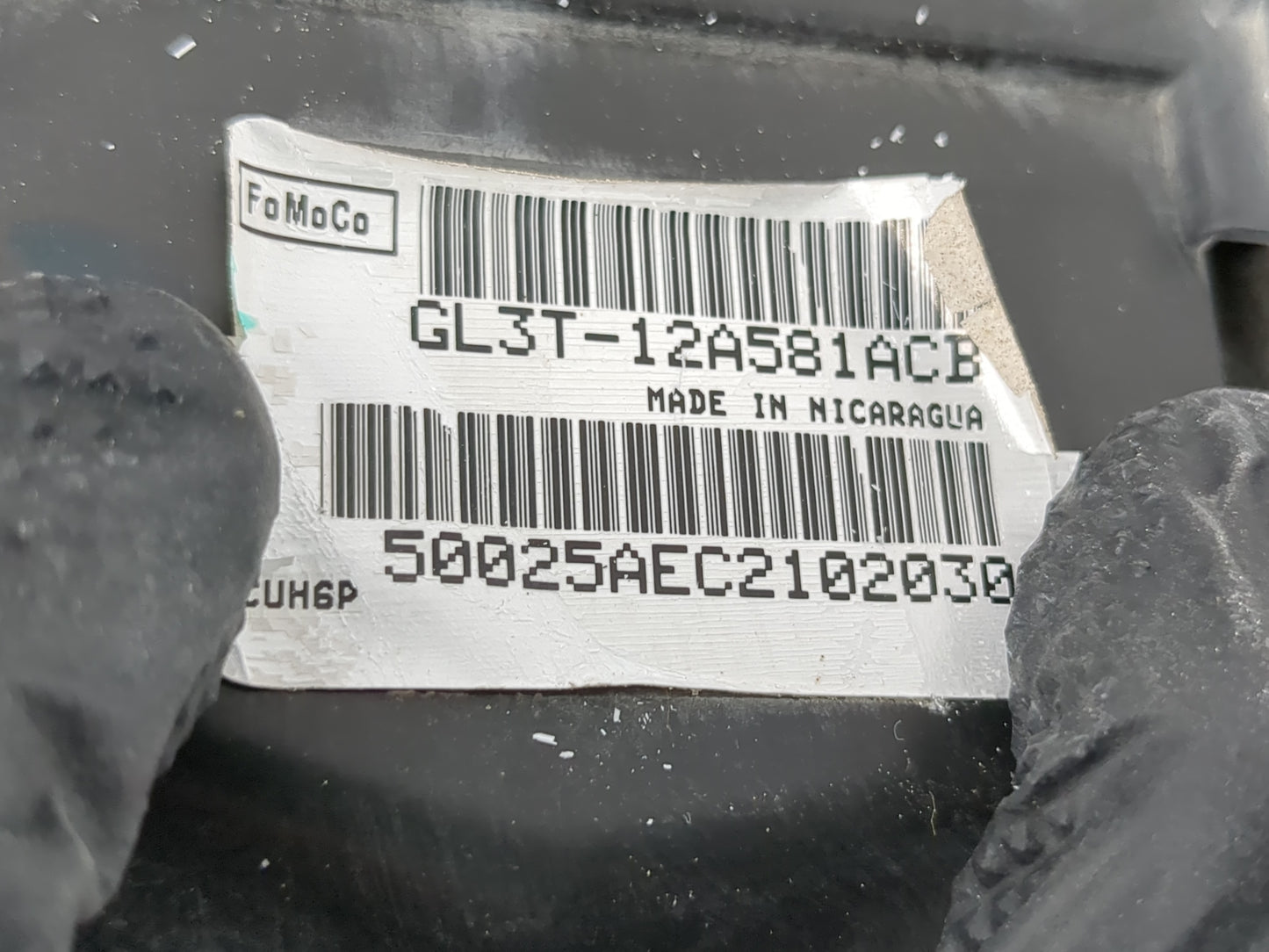 2016 Ford F-150 Fusebox Fuse Box Panel Relay Module P/N:GL3T-12A581 ACB Fits OEM Used Auto Parts - Oemusedautoparts1.com