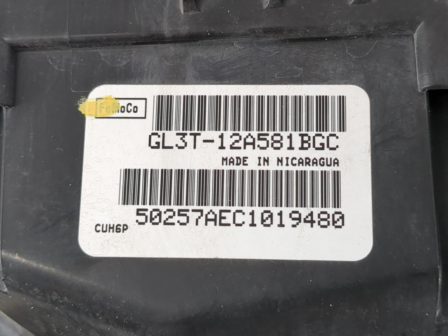 2016 Ford F-150 Fusebox Fuse Box Panel Relay Module P/N:GL3T-12A581-BLB Fits OEM Used Auto Parts - Oemusedautoparts1.com