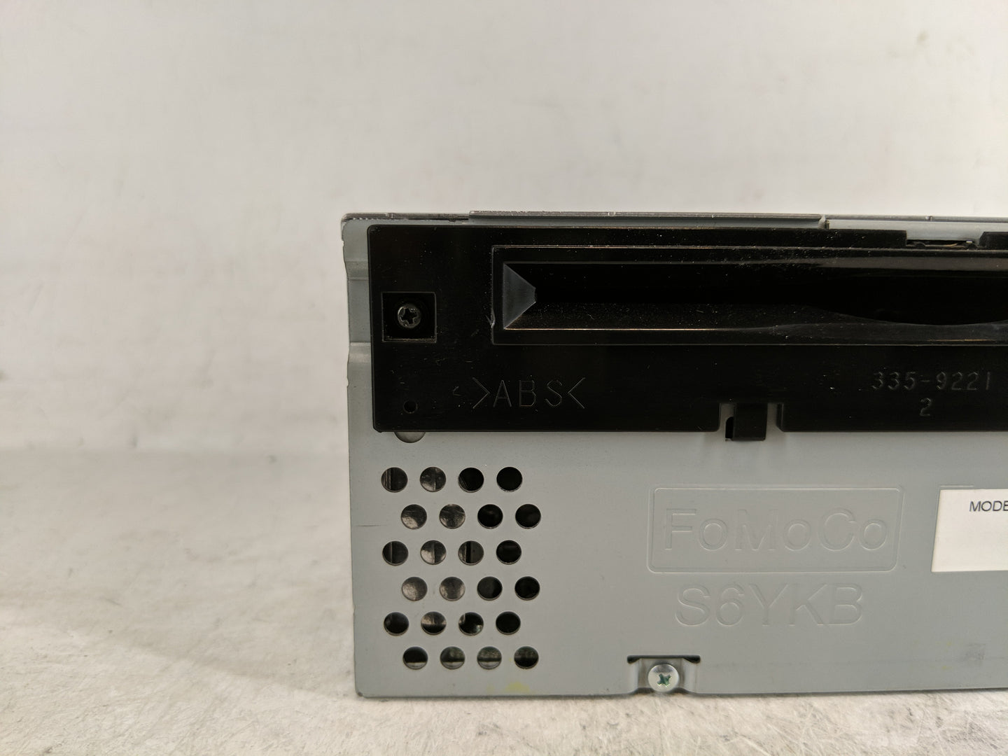 2015-2016 Ford F-150 Radio AM FM Cd Player Receiver Replacement P/N:FL3T-19C107-HG Fits Fits 2015 2016 OEM Used Auto Parts -