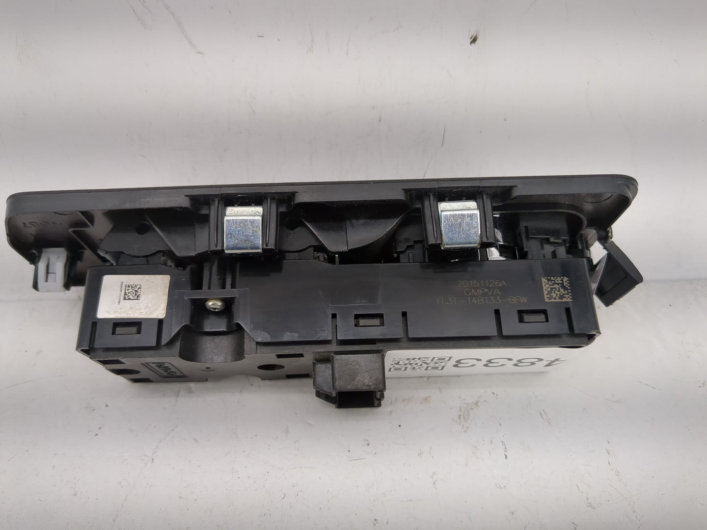 2015-2020 Ford F-150 Master Power Window Switch Replacement Driver Side Left P/N:FL3T-14B133-BFW Fits OEM Used Auto Parts - 