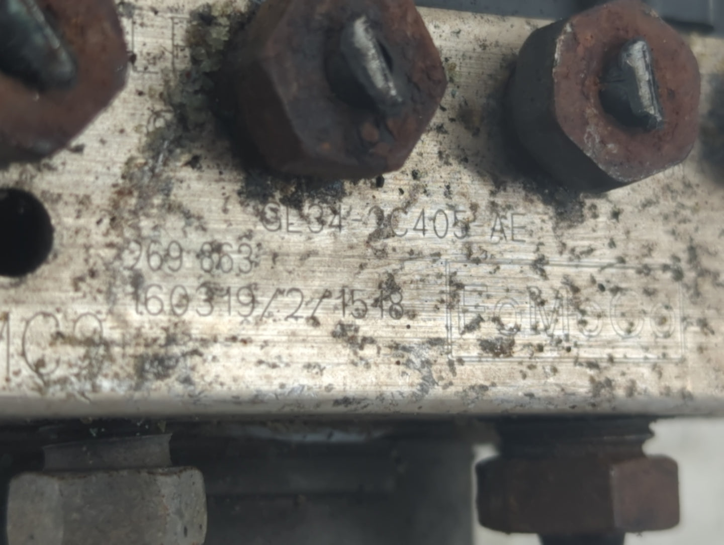 2016 Ford F-150 ABS Pump Control Module Replacement P/N:GL34- 2C405-AE Fits OEM Used Auto Parts - Oemusedautoparts1.com