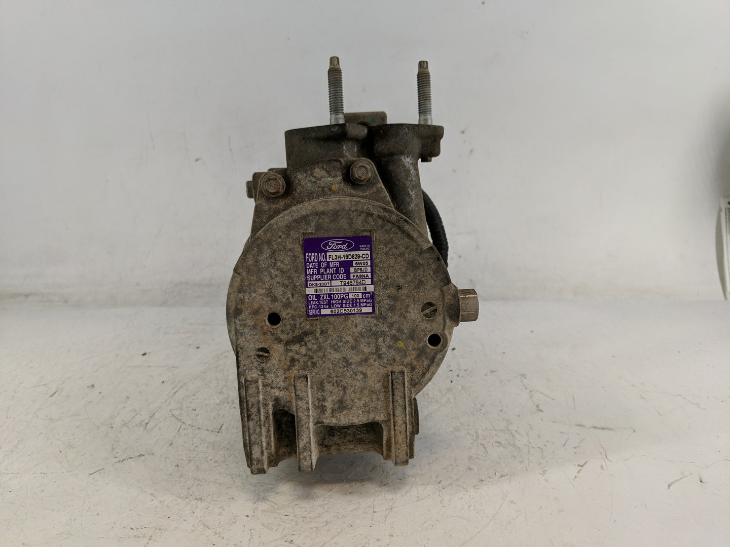 2015-2016 Ford F-150 Air Conditioning A/c Ac Compressor Oem - Oemusedautoparts1.com
