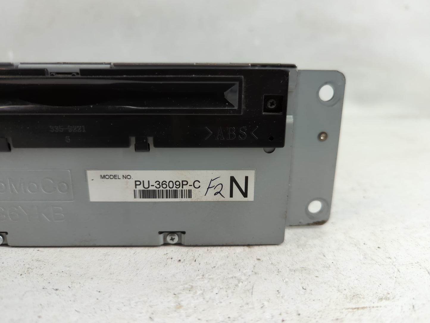 2016 Ford F-150 Radio AM FM Cd Player Receiver Replacement P/N:GL3T-19C107-AA Fits OEM Used Auto Parts - Oemusedautoparts1.c