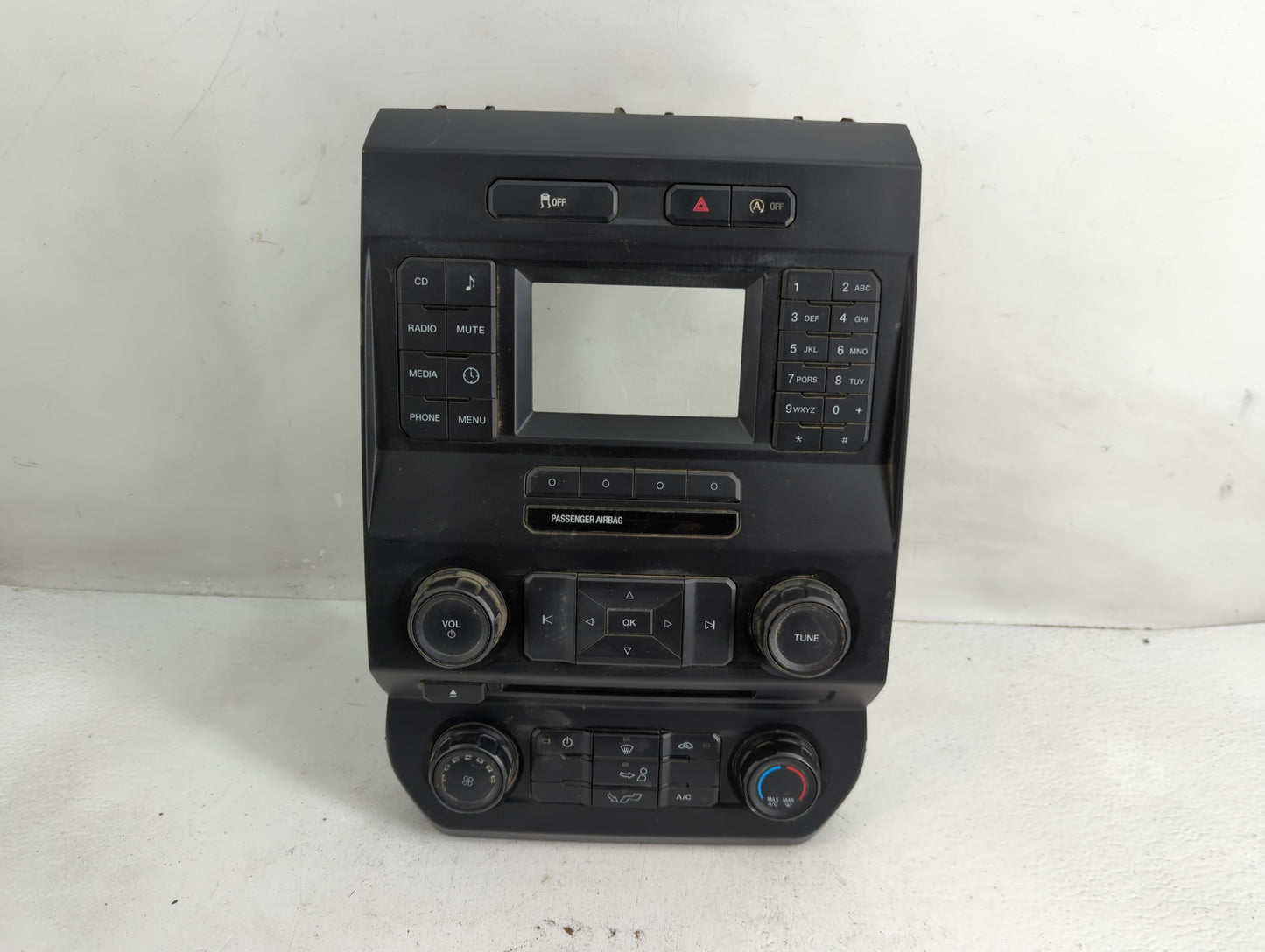 2016 Ford F-150 Radio AM FM Cd Player Receiver Replacement P/N:GL3T-18E243-BGB Fits OEM Used Auto Parts - Oemusedautoparts1.