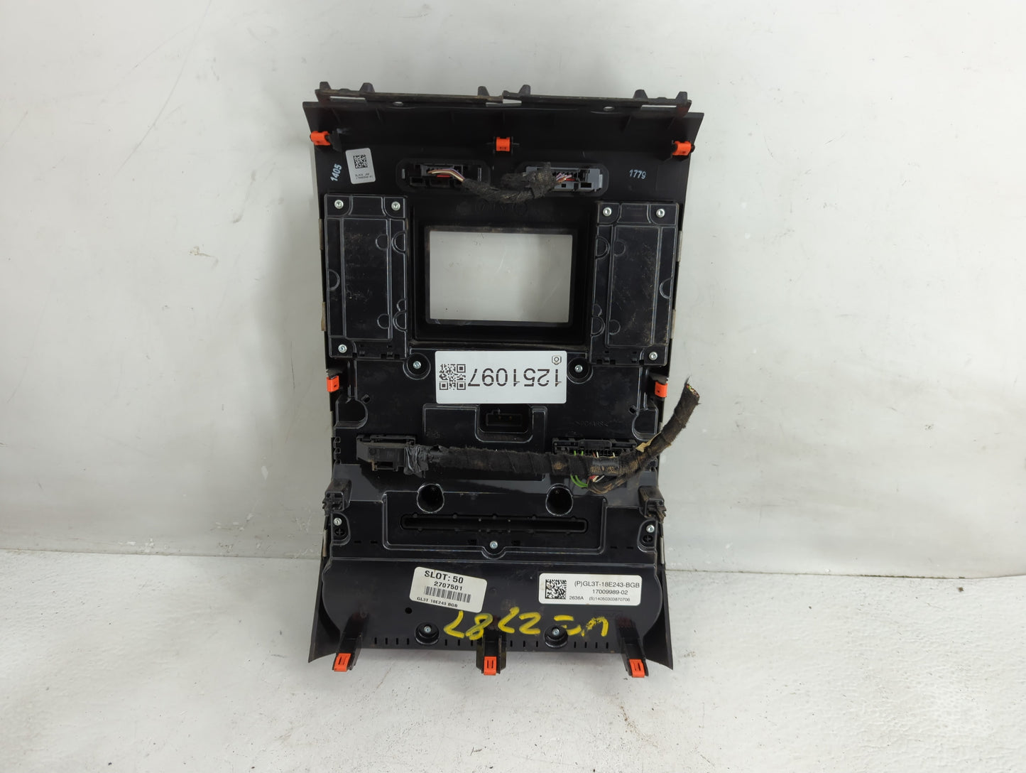 2016 Ford F-150 Radio AM FM Cd Player Receiver Replacement P/N:GL3T-18E243-BGB Fits OEM Used Auto Parts - Oemusedautoparts1.