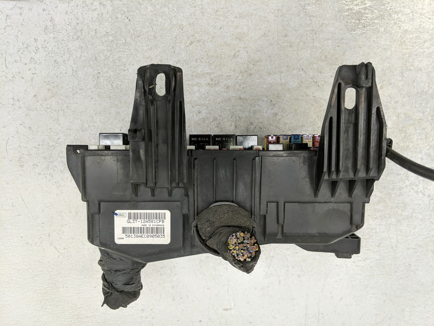 2016 Ford F-150 Fusebox Fuse Box Panel Relay Module P/N:GL3T-12A581CPB Fits OEM Used Auto Parts - Oemusedautoparts1.com