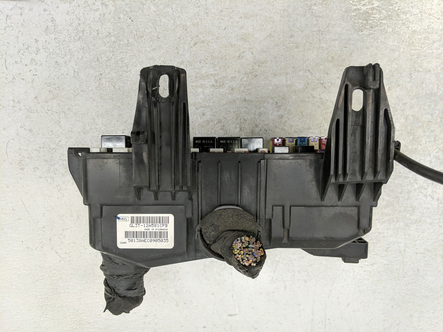 2016 Ford F-150 Fusebox Fuse Box Panel Relay Module P/N:GL3T-12A581CPB Fits OEM Used Auto Parts - Oemusedautoparts1.com