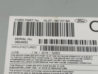 2016 Ford F-150 Radio AM FM Cd Player Receiver Replacement P/N:GL3T-19C107-BA Fits OEM Used Auto Parts - Oemusedautoparts1.c