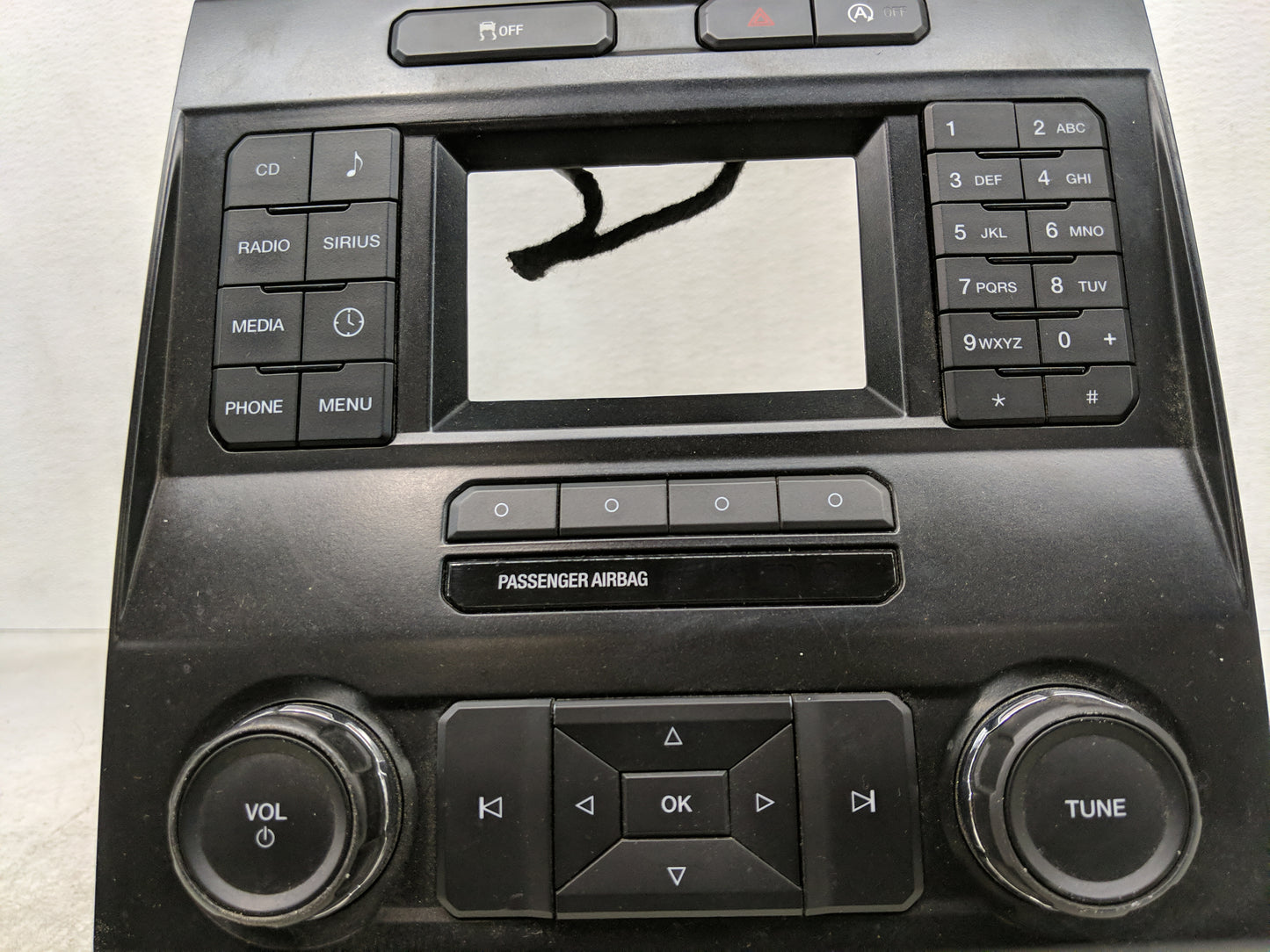 2016 Ford F-150 Radio AM FM Cd Player Receiver Replacement P/N:GL3T-18E243-BUB Fits OEM Used Auto Parts - Oemusedautoparts1.