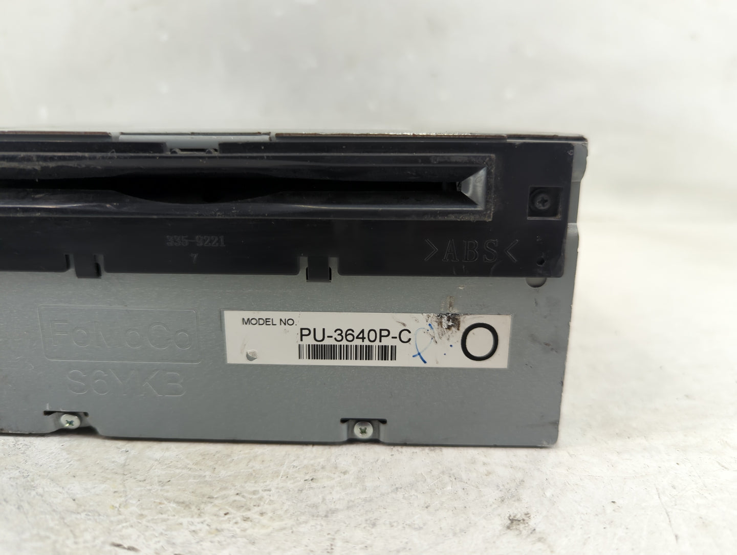 2016 Ford F-150 Radio AM FM Cd Player Receiver Replacement P/N:GL3T-19C107-BA Fits OEM Used Auto Parts - Oemusedautoparts1.c