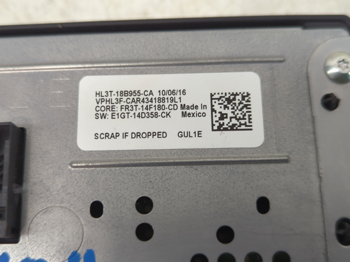 2016-2016 Ford F-150 Information Display Screen - Oemusedautoparts1.com