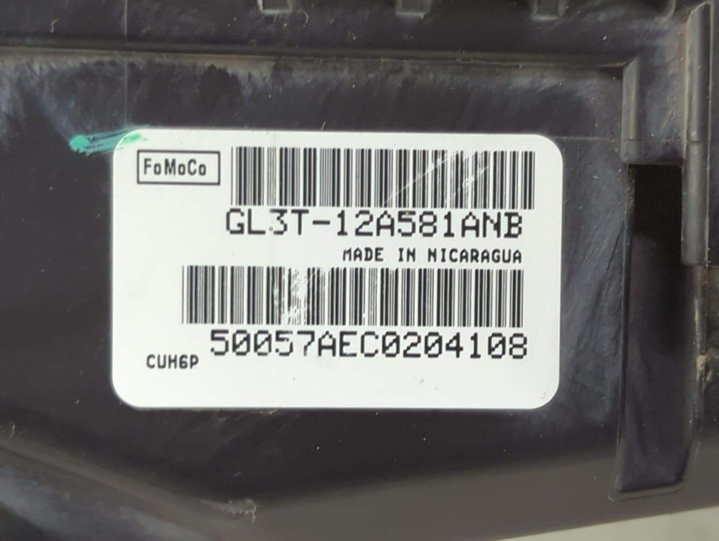 2016 Ford F-150 Fusebox Fuse Box Panel Relay Module P/N:GL3T-12A581ANB Fits OEM Used Auto Parts - Oemusedautoparts1.com