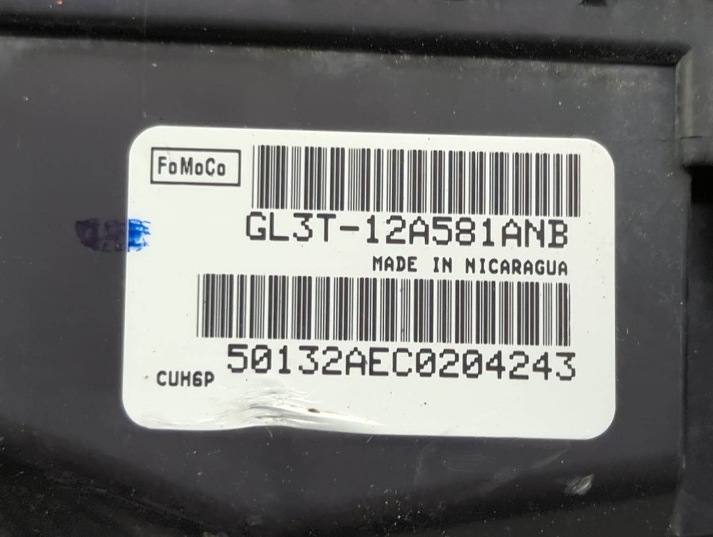 2016 Ford F-150 Fusebox Fuse Box Panel Relay Module P/N:GL3T-12A581 ANB Fits OEM Used Auto Parts - Oemusedautoparts1.com