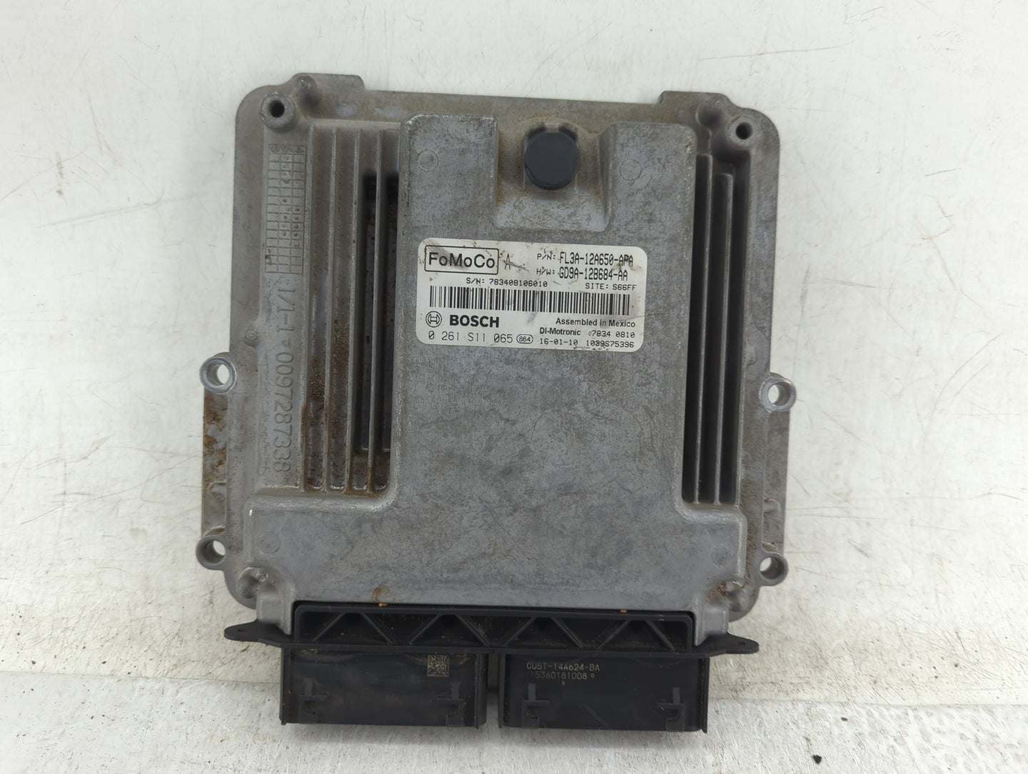 2015-2017 Ford F-150 PCM Engine Control Computer ECU ECM PCU OEM P/N:FL3A-12A650-APA 0 261 S11 065 Fits OEM Used Auto Parts 