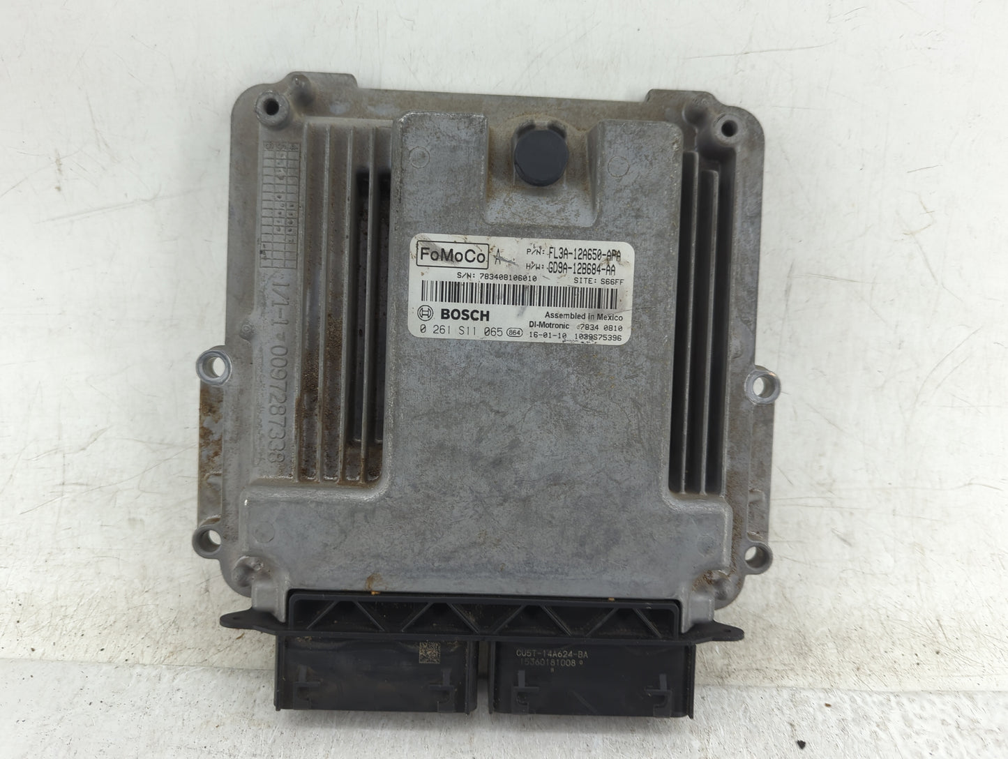 2015-2017 Ford F-150 PCM Engine Control Computer ECU ECM PCU OEM P/N:FL3A-12A650-APA 0 261 S11 065 Fits OEM Used Auto Parts 