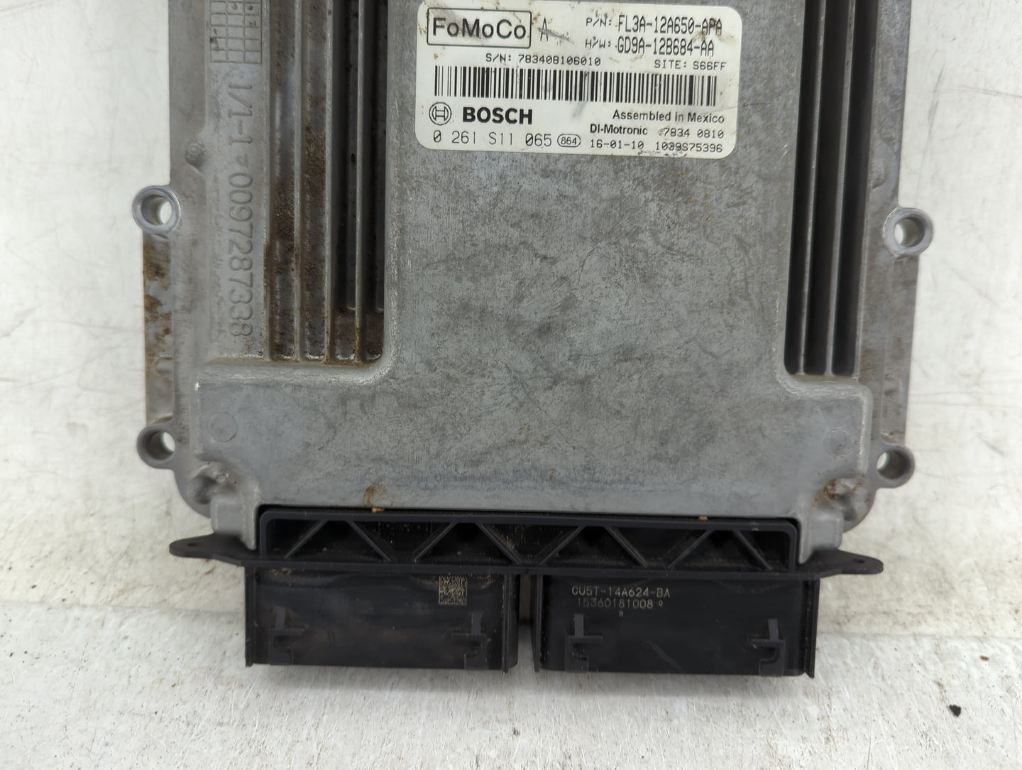 2015-2017 Ford F-150 PCM Engine Control Computer ECU ECM PCU OEM P/N:FL3A-12A650-APA 0 261 S11 065 Fits OEM Used Auto Parts 