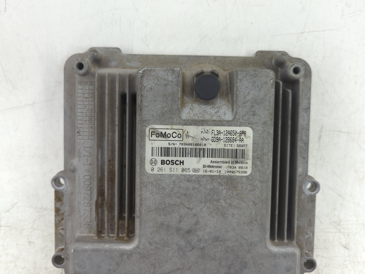 2015-2017 Ford F-150 PCM Engine Control Computer ECU ECM PCU OEM P/N:FL3A-12A650-APA 0 261 S11 065 Fits OEM Used Auto Parts 