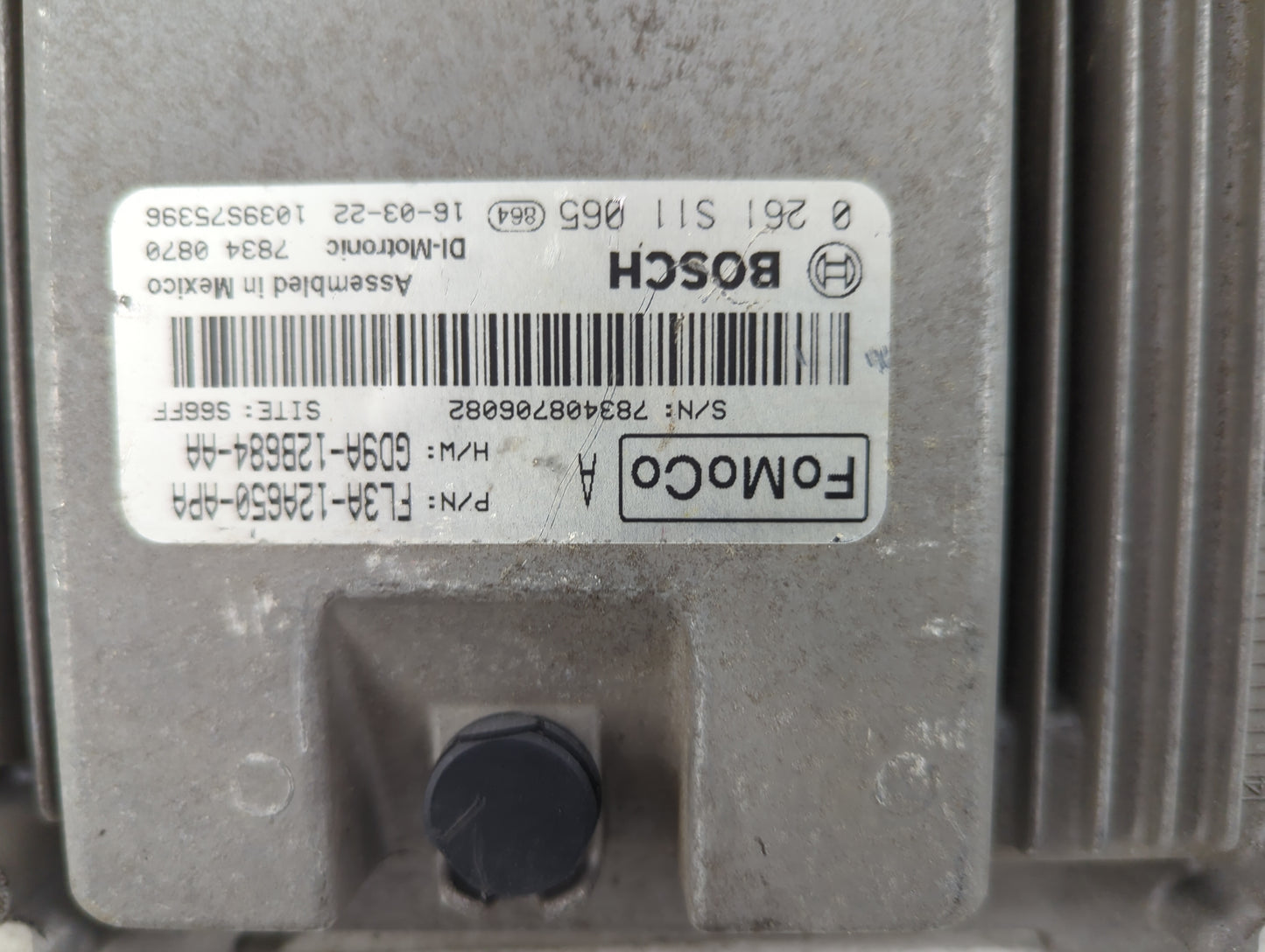 2015-2017 Ford F-150 PCM Engine Control Computer ECU ECM PCU OEM P/N:0 261 S11 065 FL3A-12A650-APA Fits OEM Used Auto Parts 