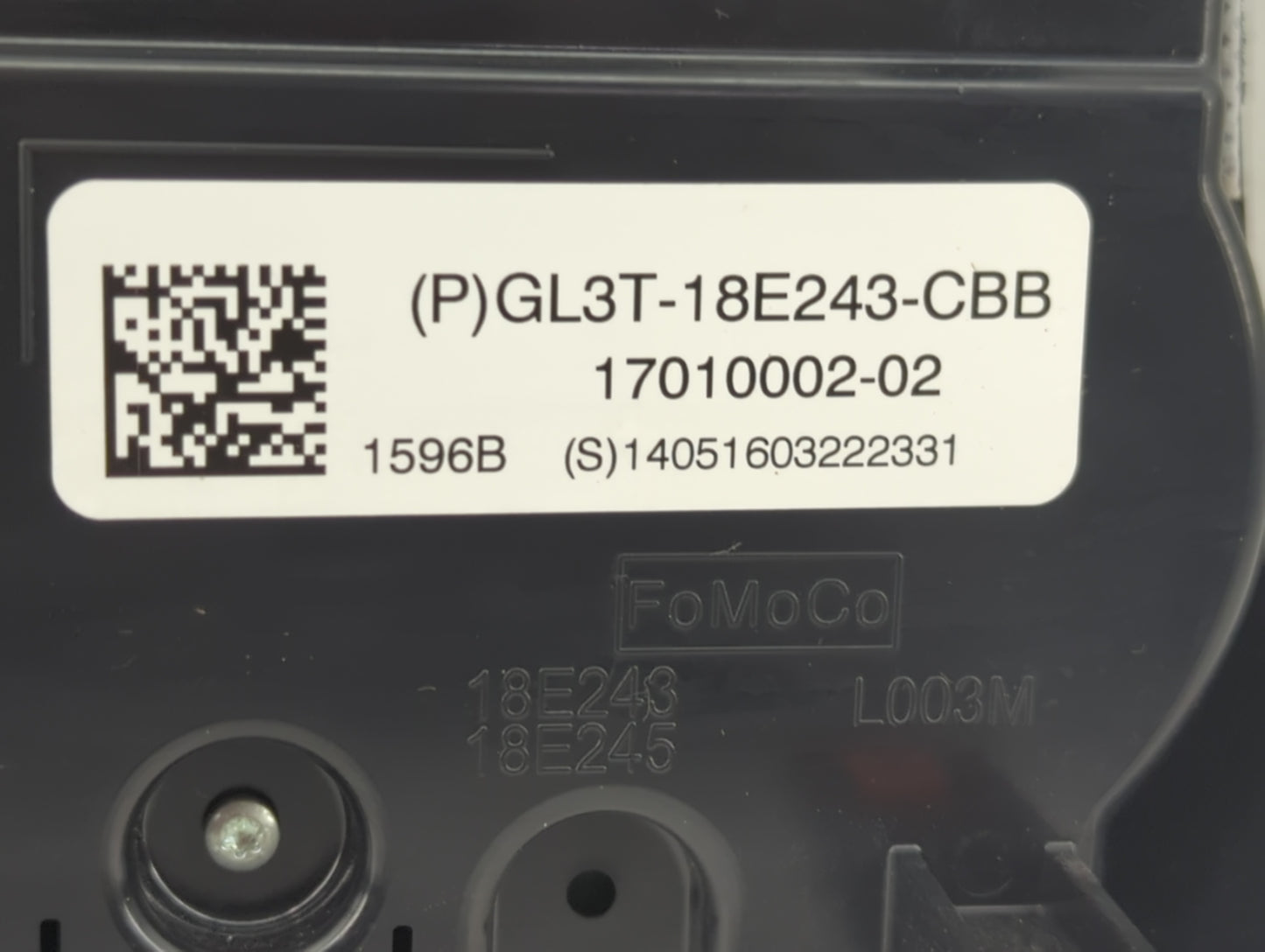 2016-2016 Ford F-150 Radio Control Panel - Oemusedautoparts1.com