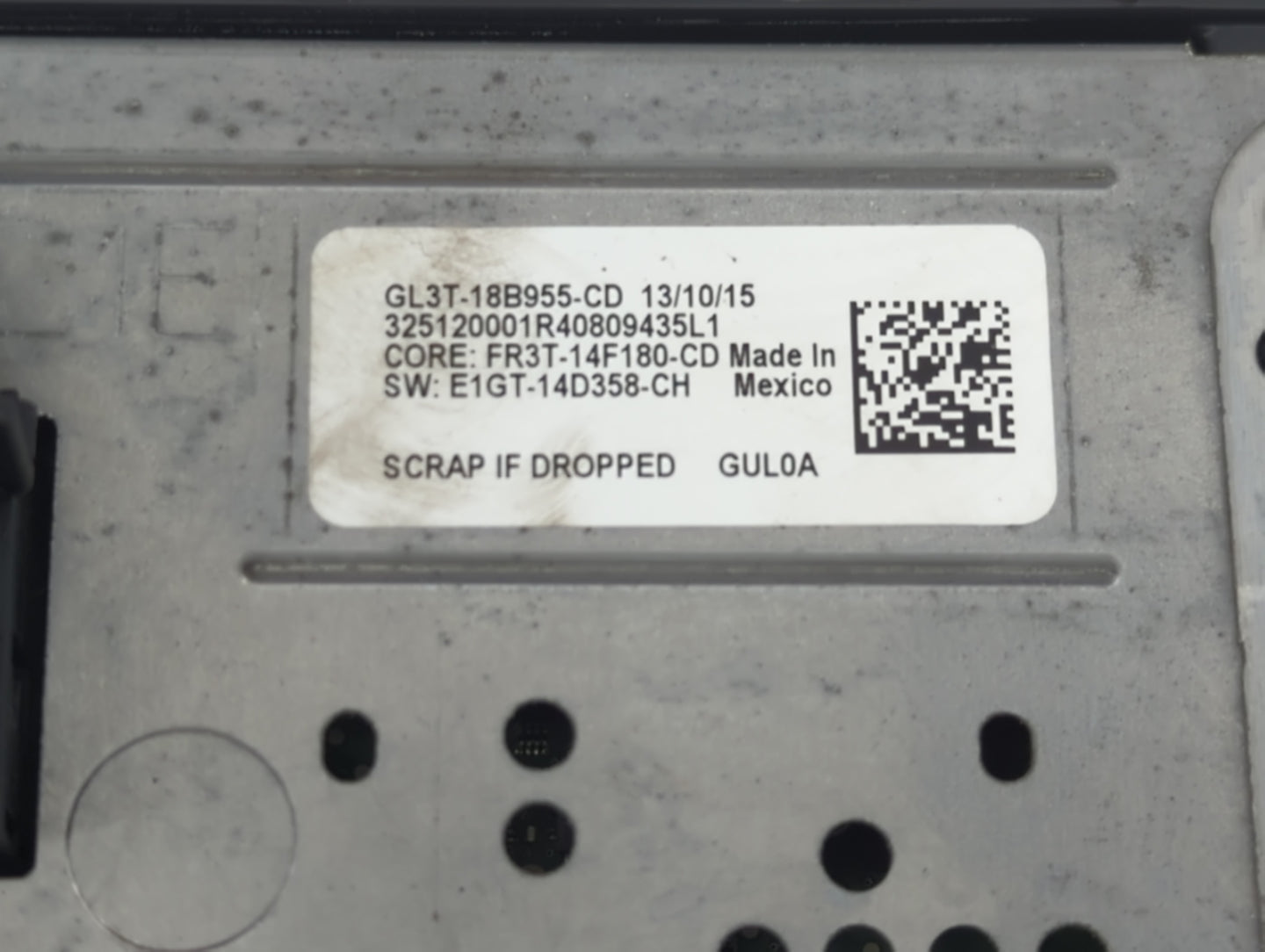 2016-2016 Ford F-150 Information Display Screen - Oemusedautoparts1.com