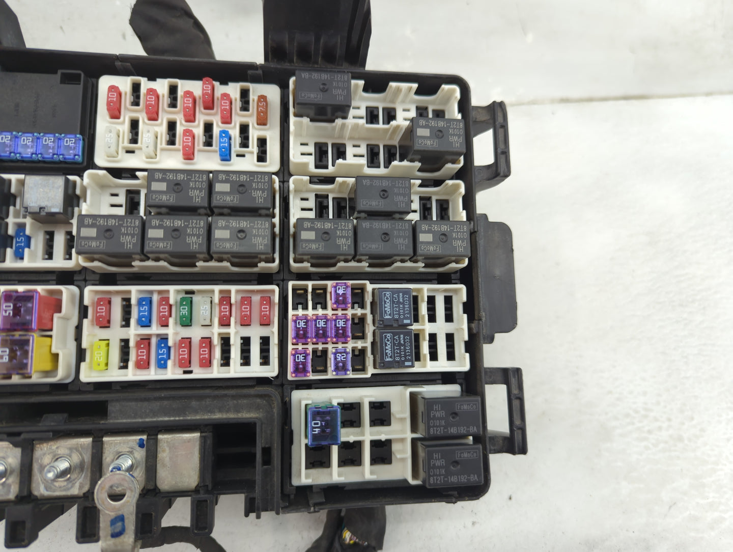 2016 Ford F-150 Fusebox Fuse Box Panel Relay Module P/N:BT2T-14B192-AB BT2T-14B192-BA, BT2T-14B192-AA, BT2T-CA Fits OEM Used