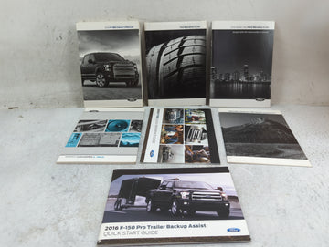 2016 Ford F-150 Owners Manual Book Guide P/N:GL3J19A321AA OEM Used Auto Parts - Oemusedautoparts1.com
