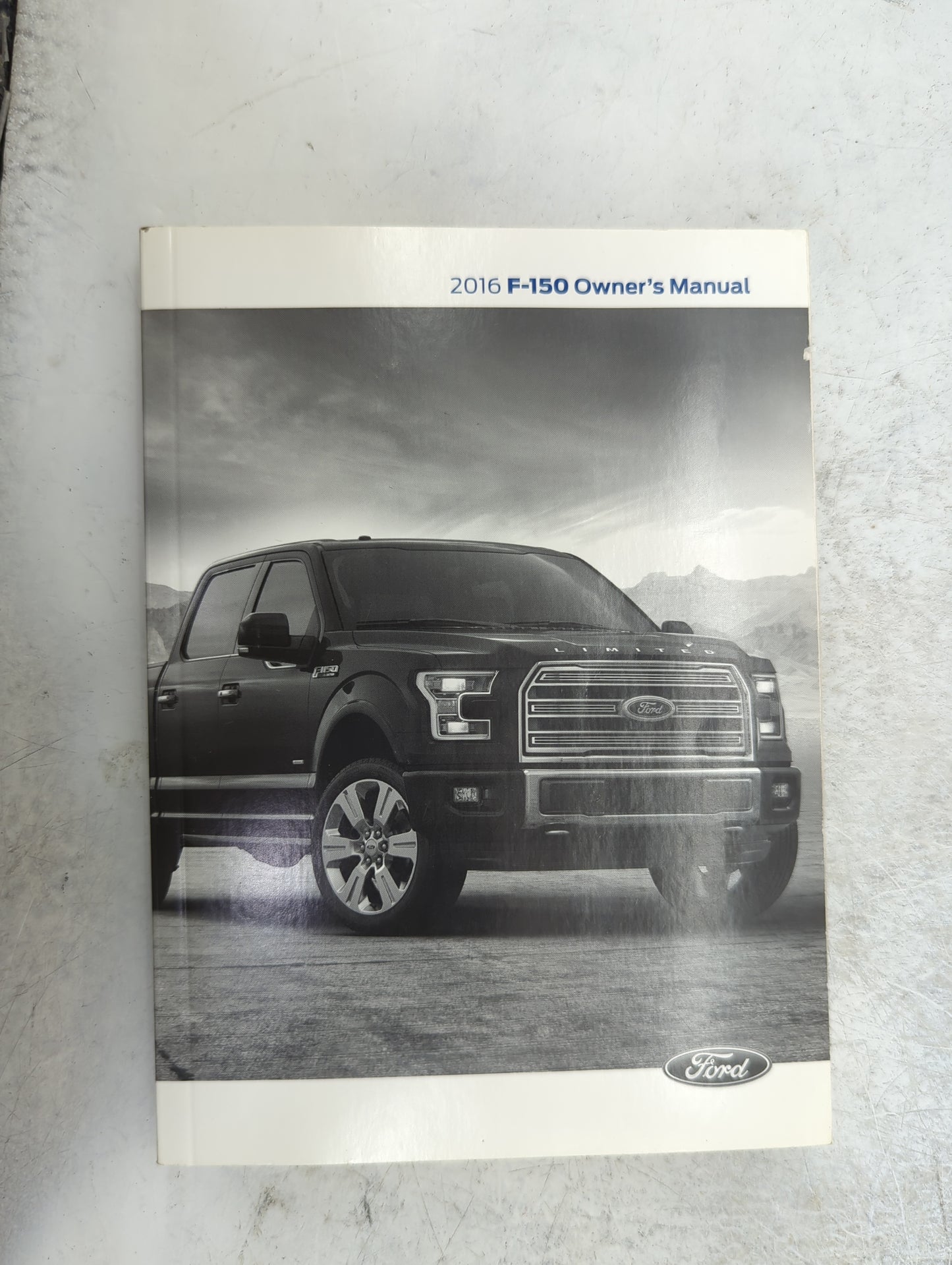 2016 Ford F-150 Owners Manual Book Guide P/N:GL3J19A321AA OEM Used Auto Parts - Oemusedautoparts1.com